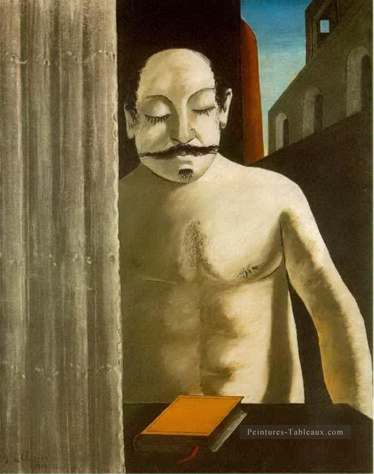 l’enfant s cerveau 1917 Giorgio de Chirico surréalisme métaphysique Peintures à l'huile